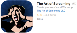 The Art of Screaming App