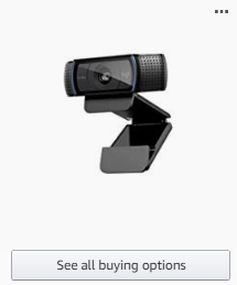 Web Cam on Amazon